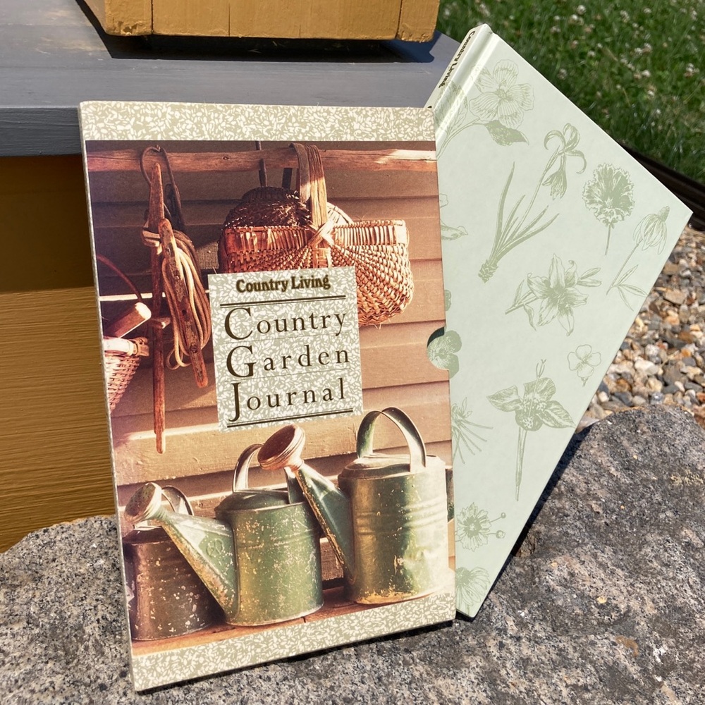 1994 Country Living Country Garden Journal Diary Photography Gift Idea Unused